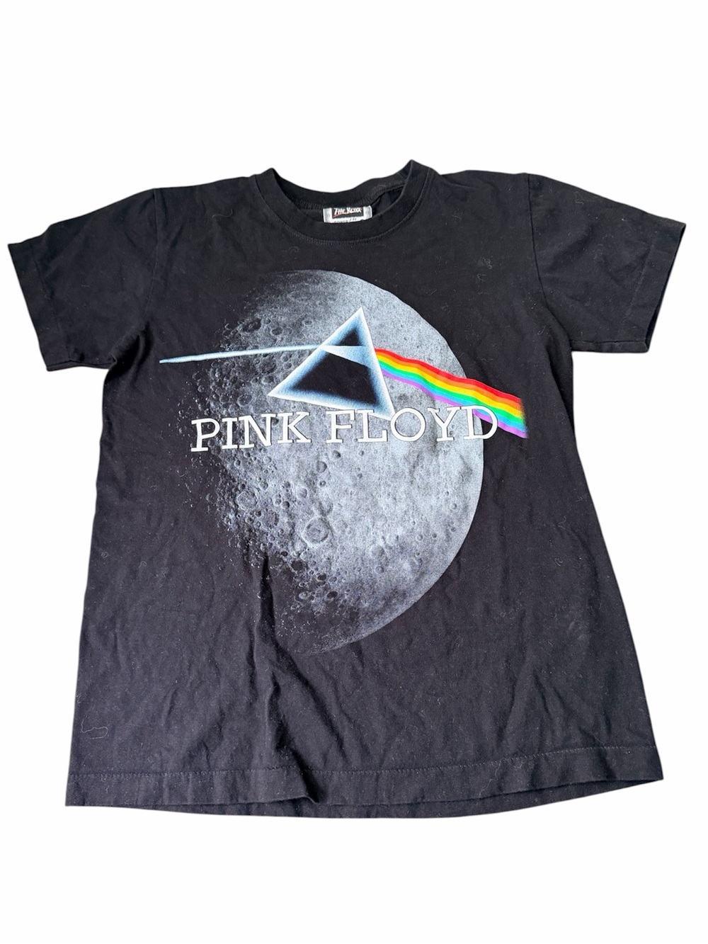 Vintage The ROXX Pink Floyd Band T-Shirt Size Small Dark Side of The Moon Black